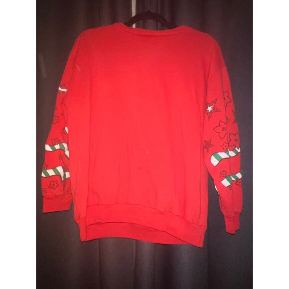 Ugly Christmas Sweater Xmas Sweatshirt Crewneck Size Small Vintage - Picture 3 of 3